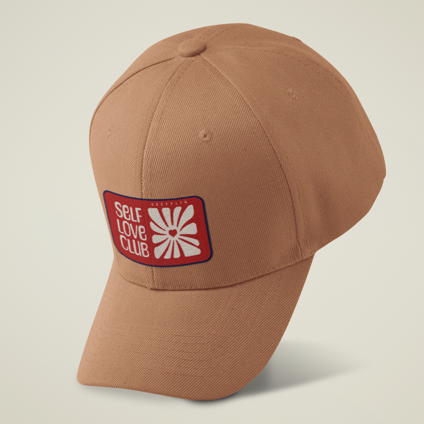 Woman's Self Love Premium Khaki Baseball Cap