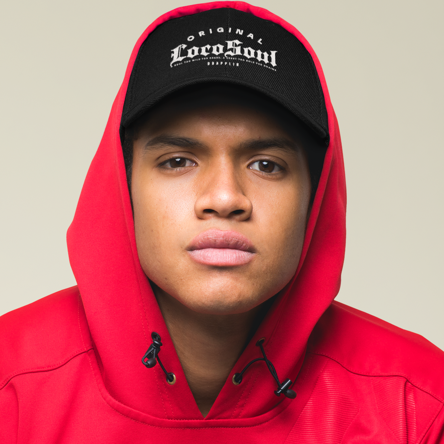 Unisex Locosoul Premium Black Baseball Cap