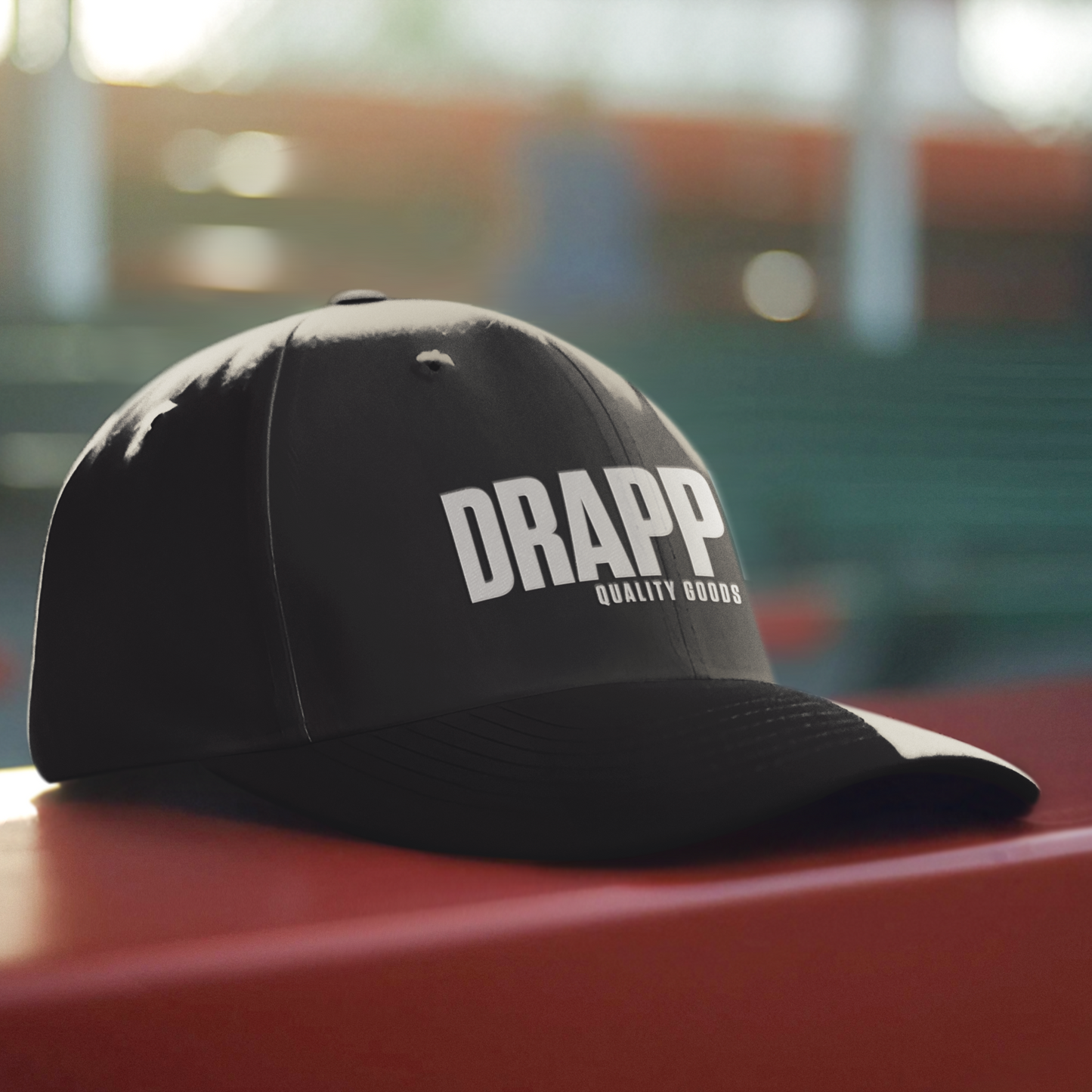 Unisex Drapplin Premium Black Baseball Cap
