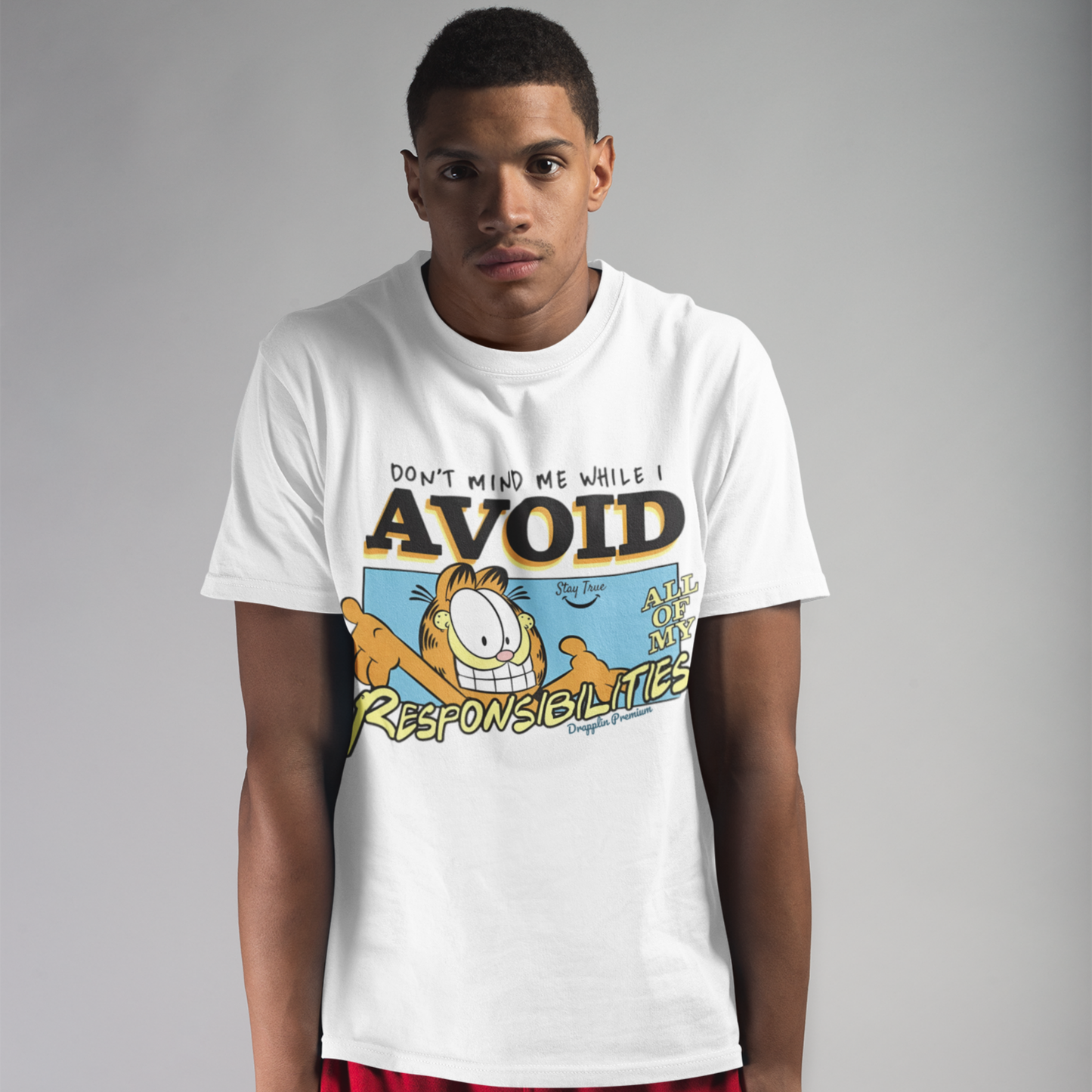 Responsibilities Unisex White Crew Neck Graphic Printed T-shirt