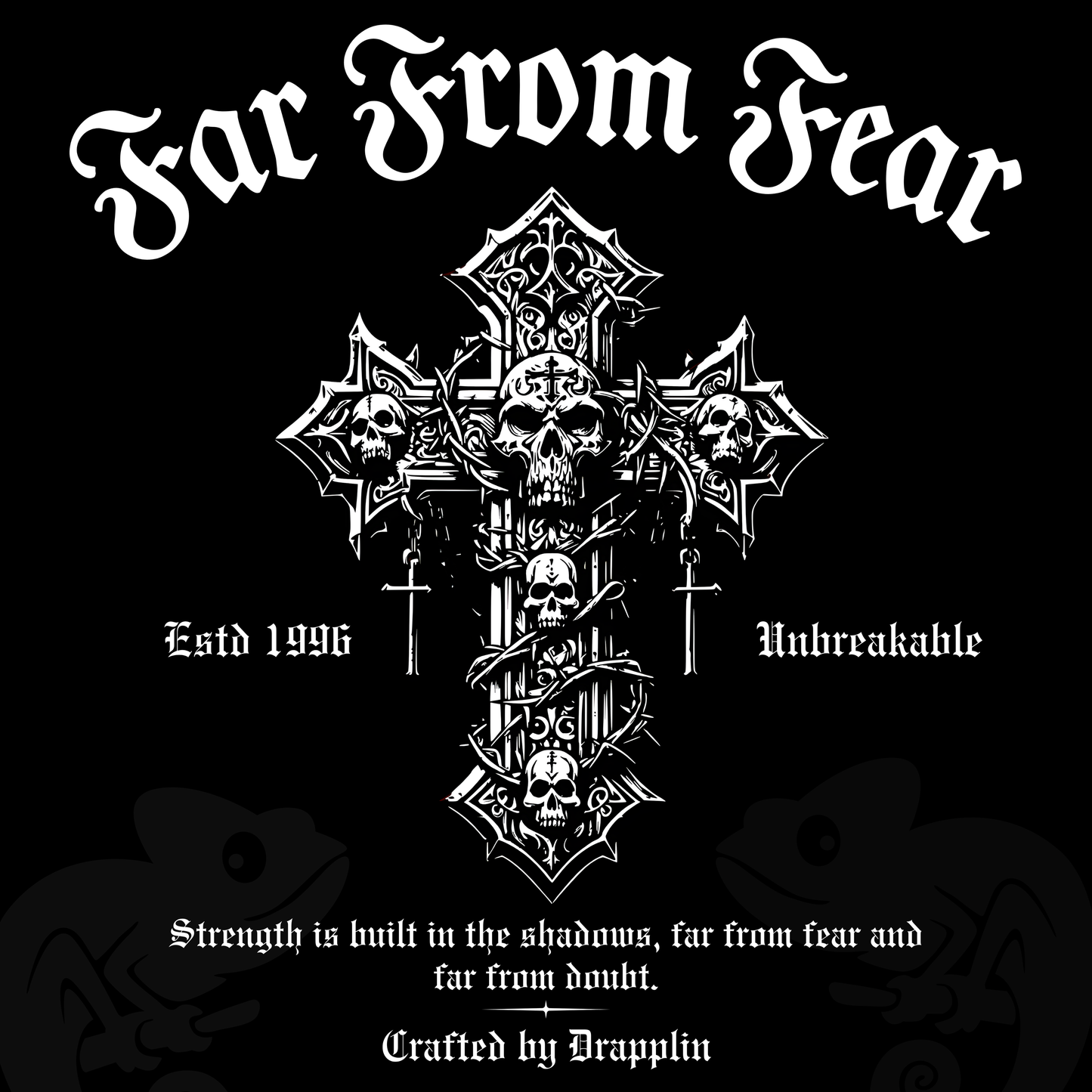 Fear Heavyweight Premium Oversized Printed Hoodie