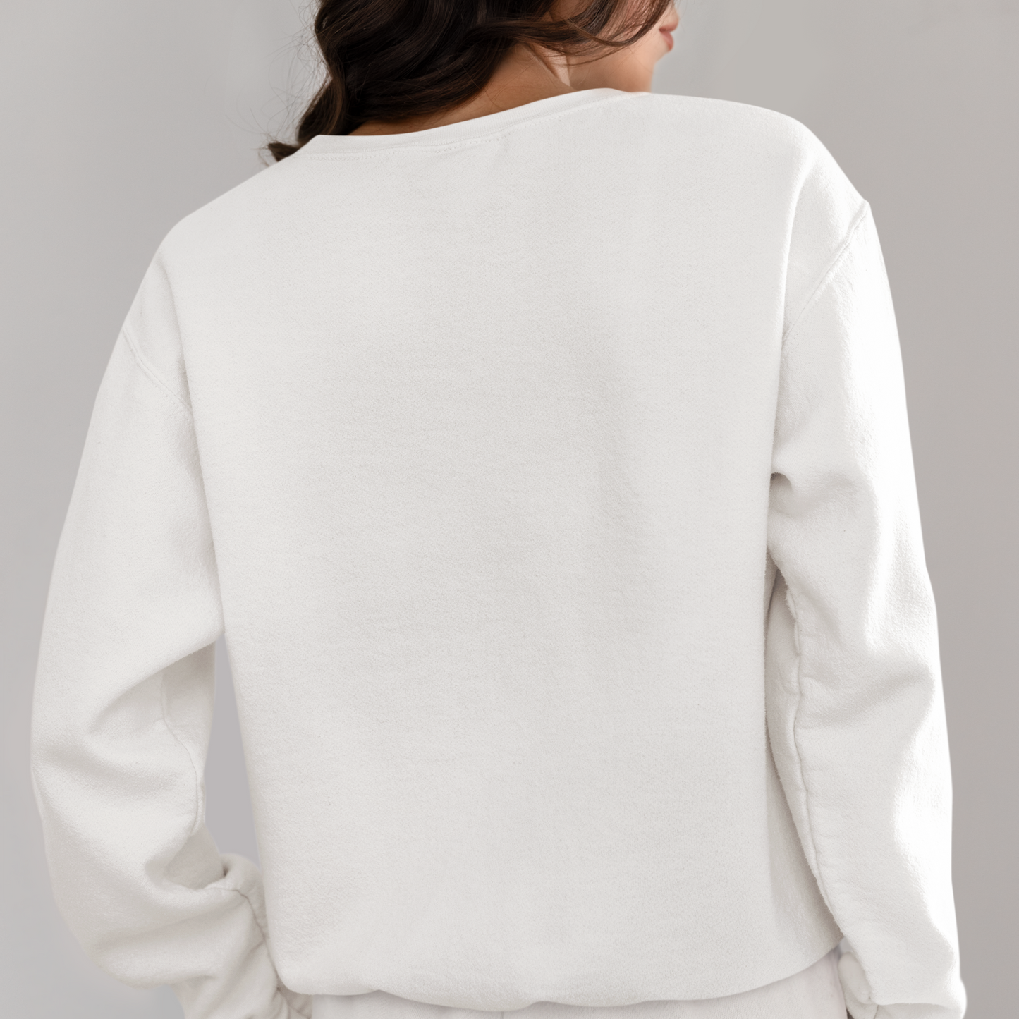 Purrfection White Woman Regular Typographic Printed Sweatshirt