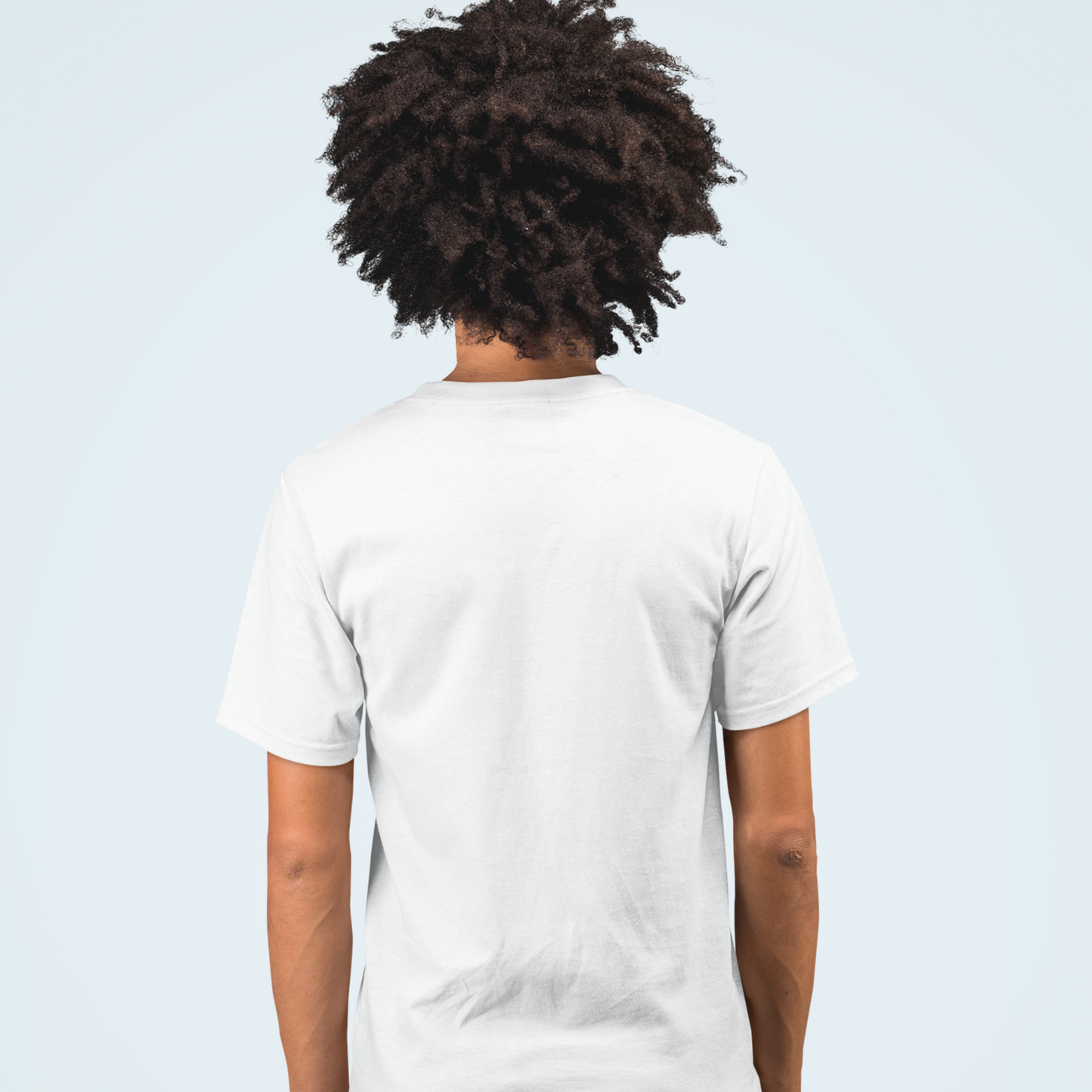 Giant White Regular Crew Neck Graphic Printed T-shirt