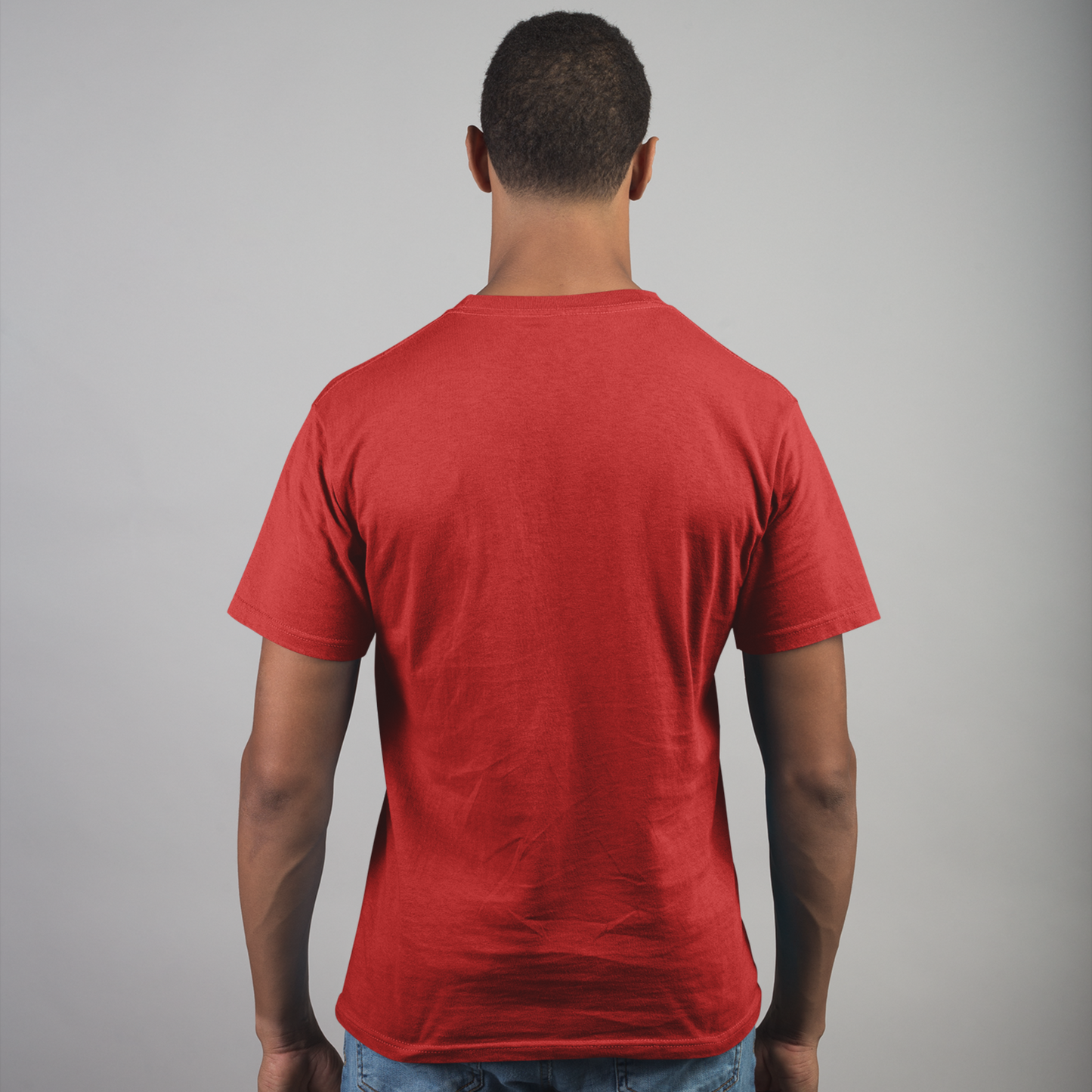 Arizona Red Crew Neck Graphic Printed T-shirt