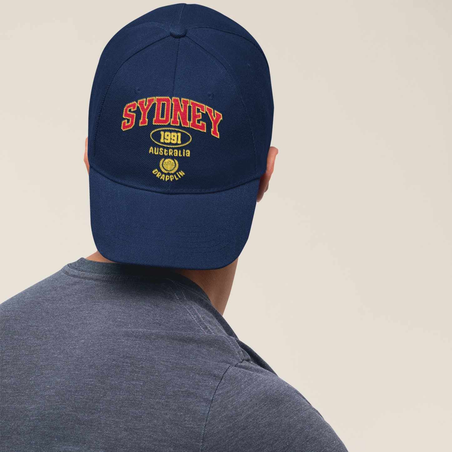 Unisex Sydney Premium Navy Blue Baseball Cap