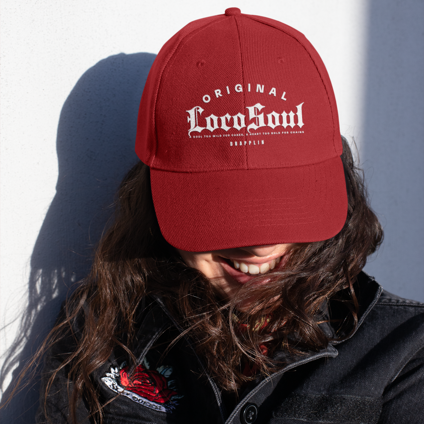 Unisex Locosoul Premium Red Baseball Cap