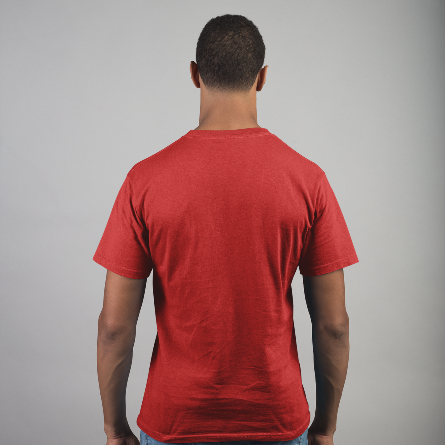 Killside Red Crew Neck Graphic Printed T-shirt