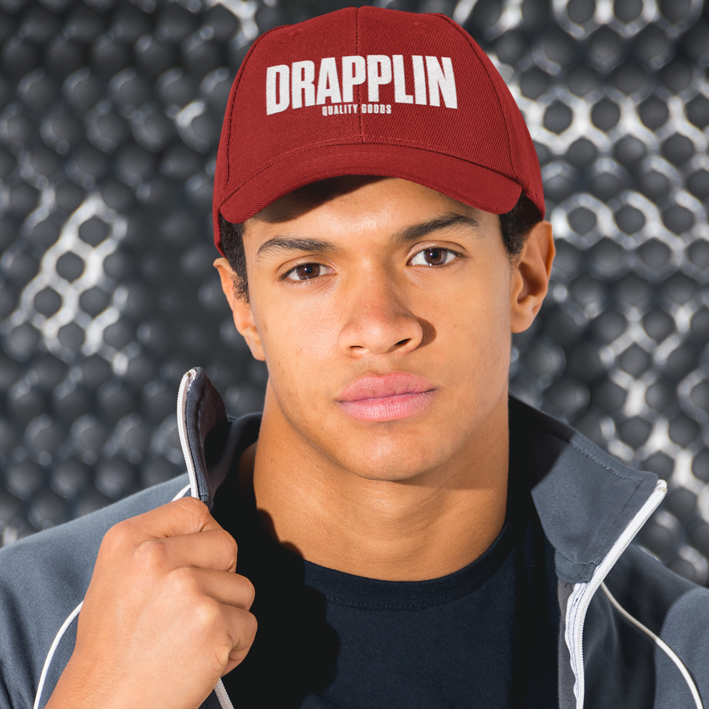 Unisex Drapplin Premium Red Baseball Cap