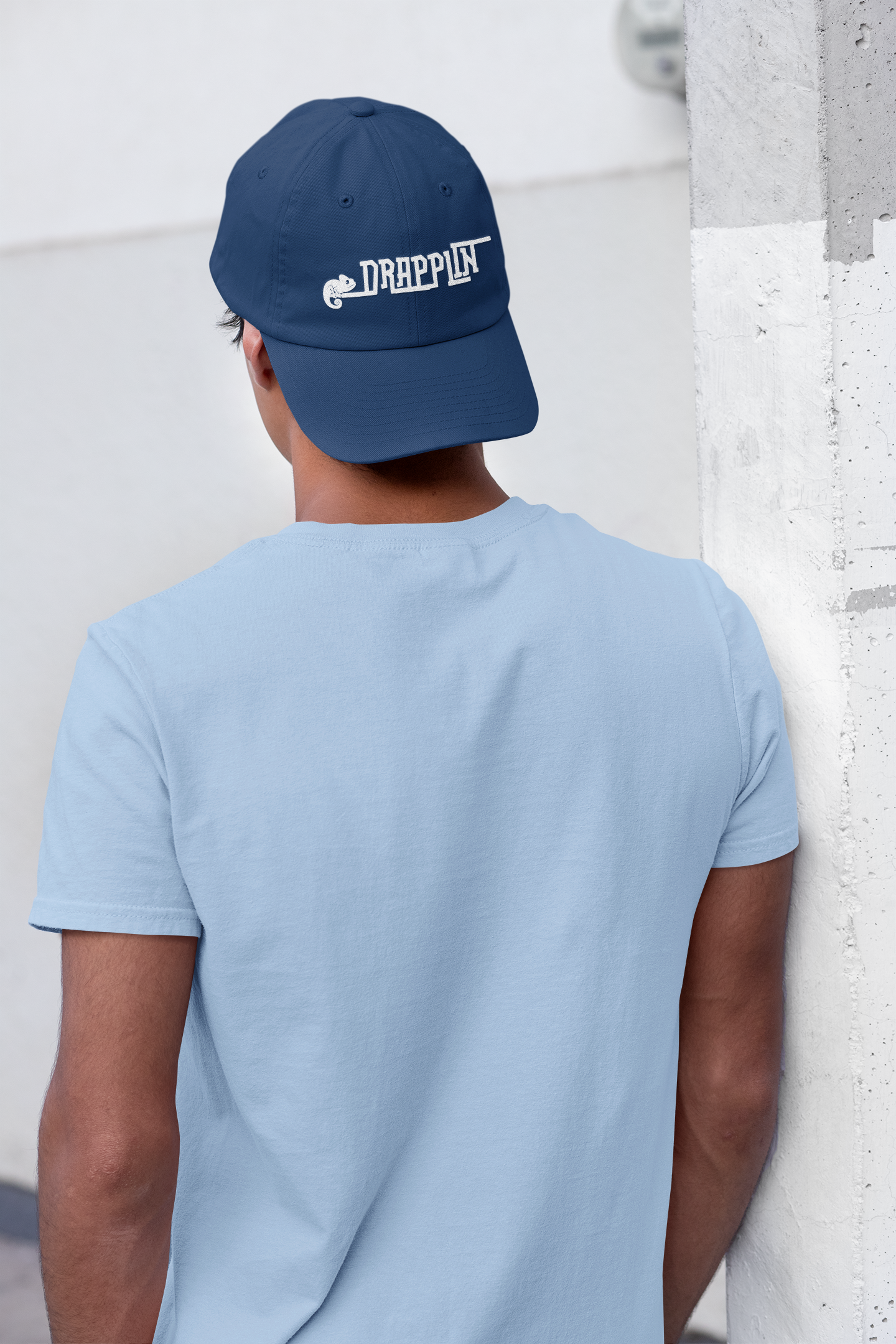 Premium Baby Blue Regular Crew Neck Solid Plain T-shirt