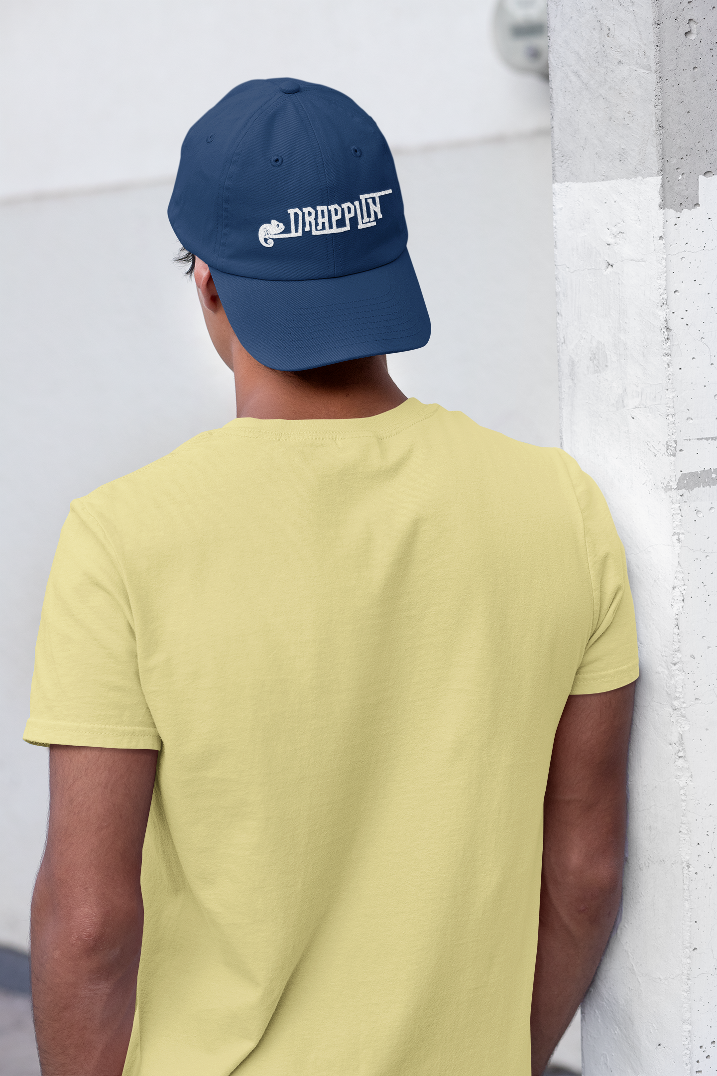 Premium Yellow Regular Crew Neck Solid Plain T-shirt