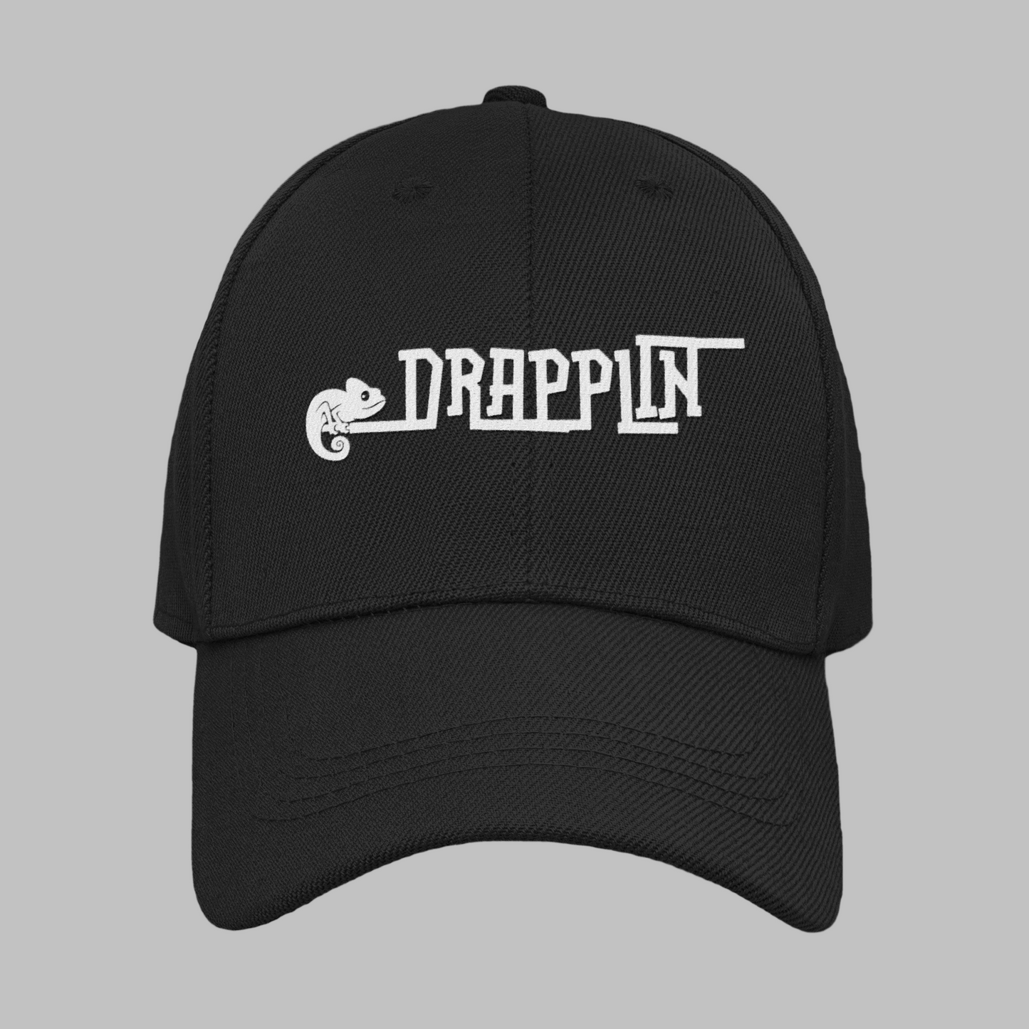 Unisex Drapplin Official Logo Premium Black Baseball Cap
