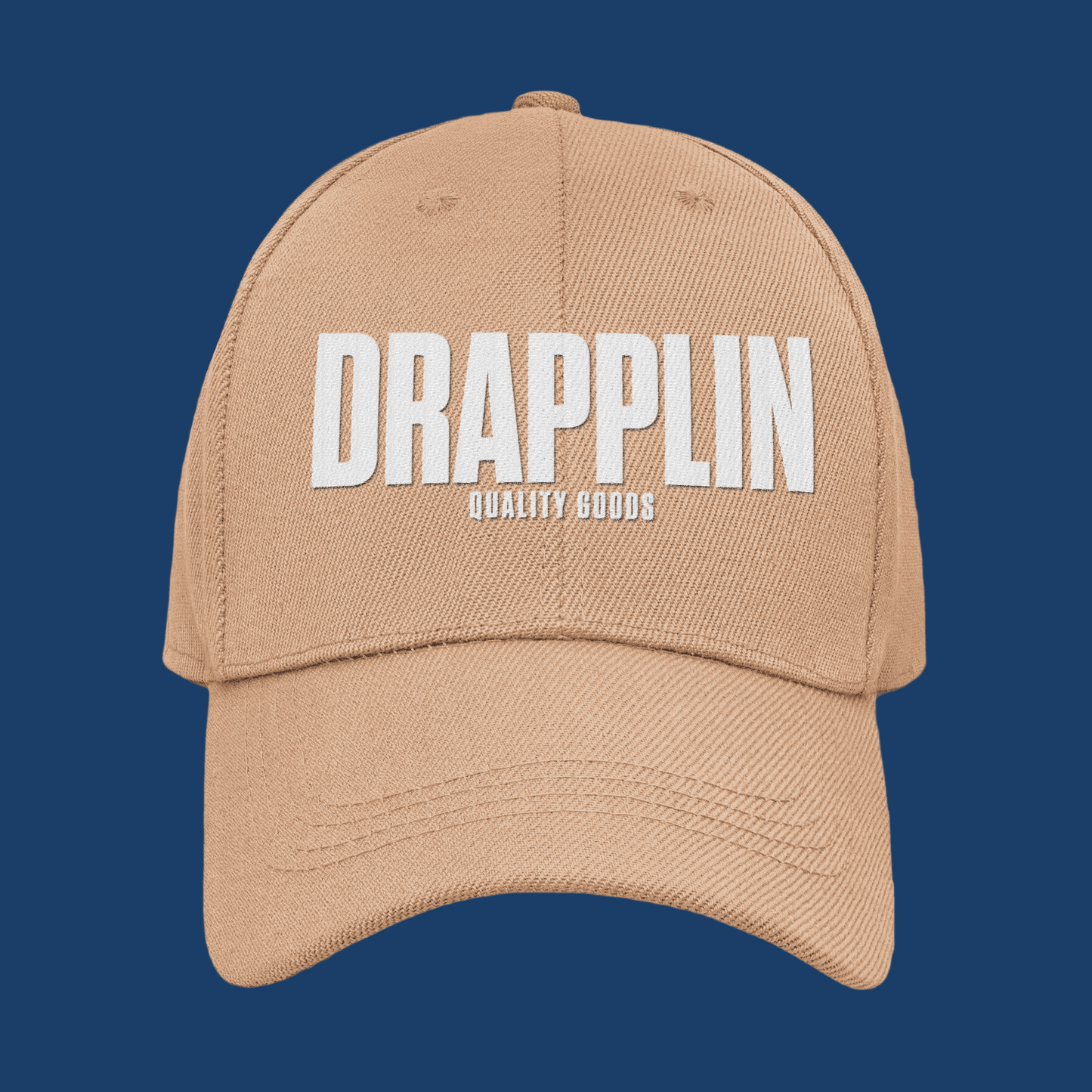 Unisex Drapplin Premium Khaki Baseball Cap