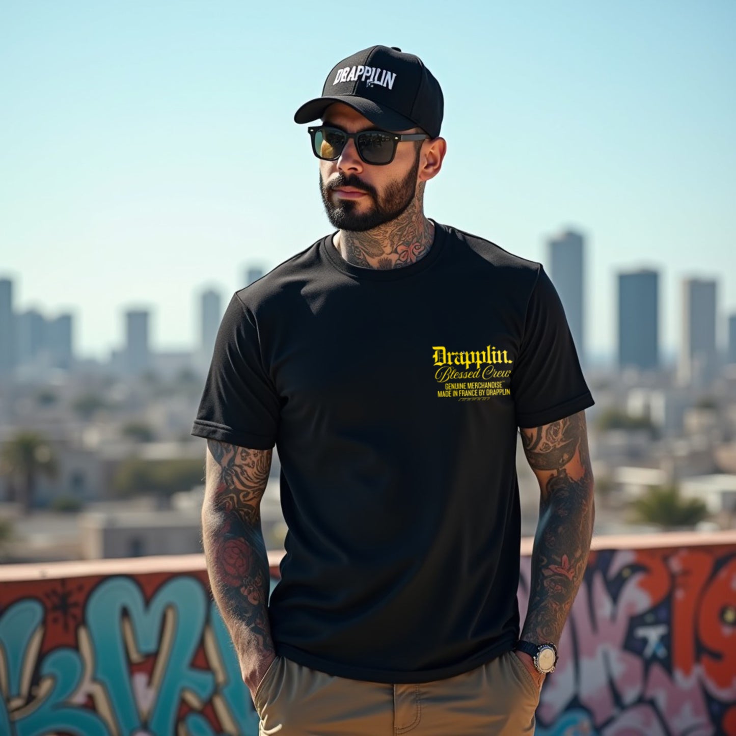 Core Memories Unisex Black Crew Neck Printed T-shirt