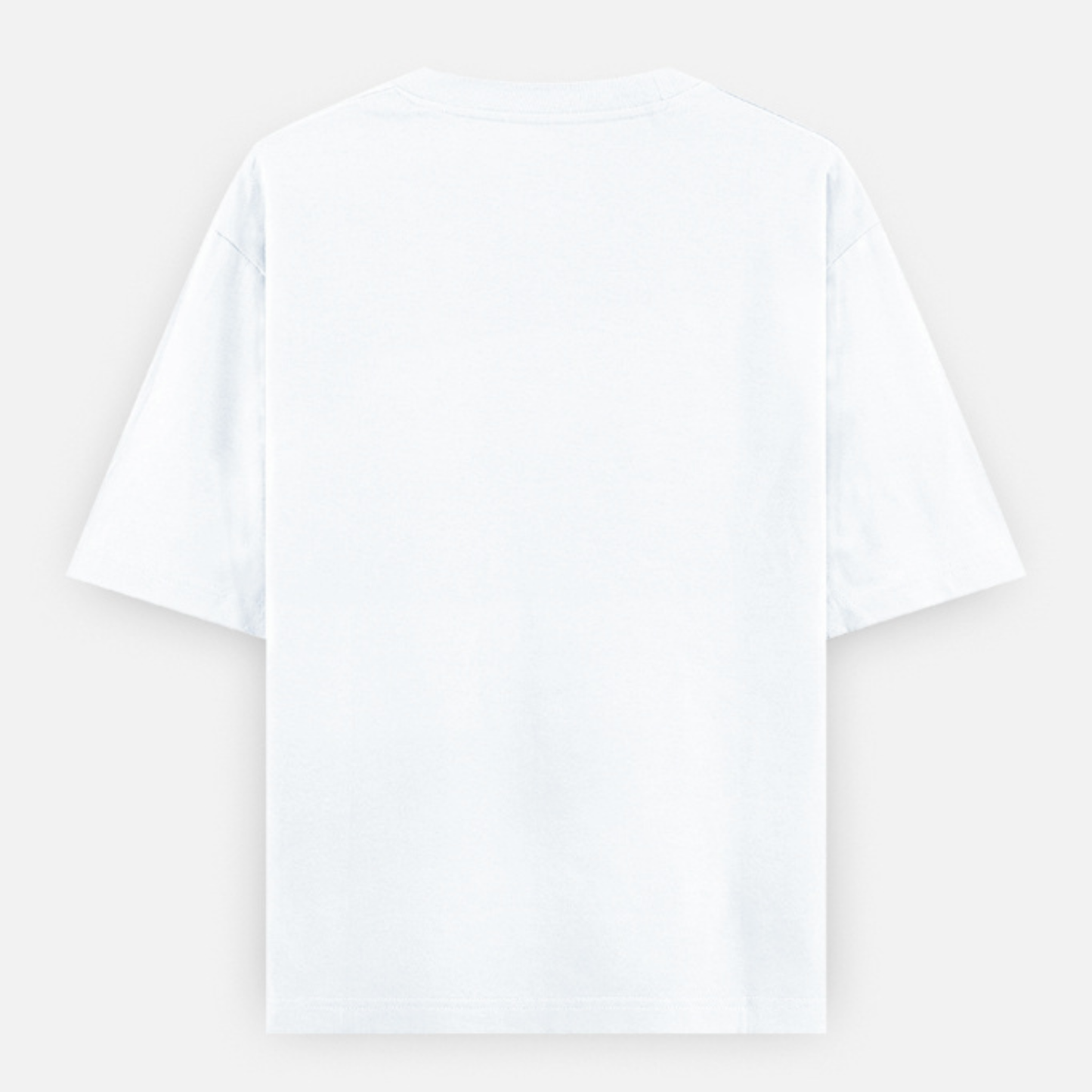 Healed White Premium Oversized Printed T-shirt