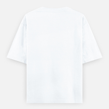 Healed White Premium Oversized Printed T-shirt