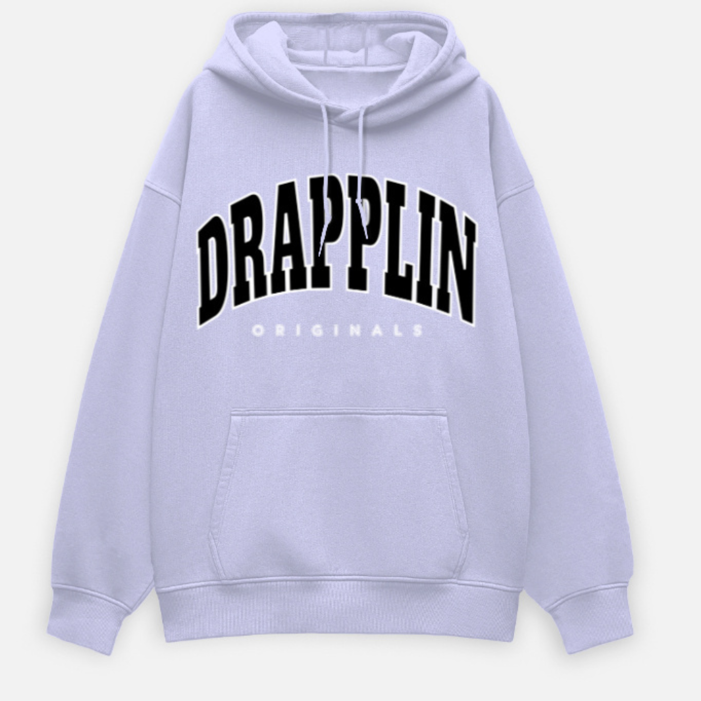 Drapplin Originals Premium Unisex Lavender Oversized Hoodie