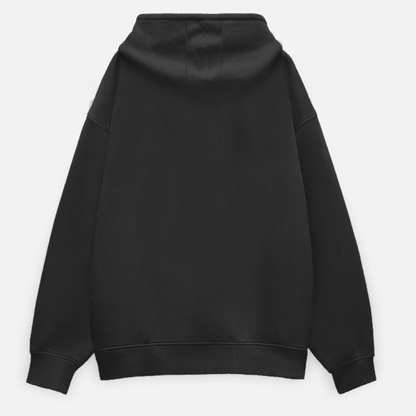 Drapplin Originals Premium Unisex Black Oversized Hoodie