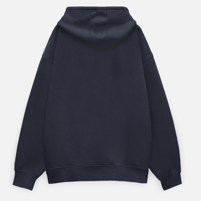 Drapplin Originals Premium Unisex Navy Blue Oversized Hoodie