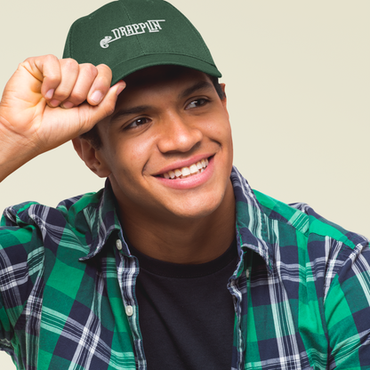 Unisex Drapplin Official Logo Premium Green Baseball Cap