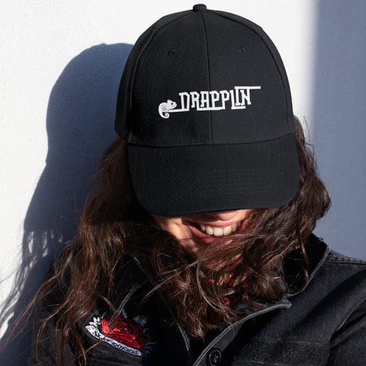 Unisex Drapplin Official Logo Premium Black Baseball Cap