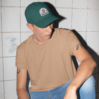 Unisex Skate Premium Green Baseball Cap