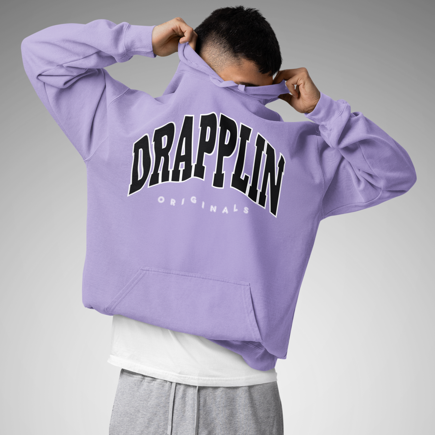 Drapplin Originals Premium Unisex Lavender Oversized Hoodie