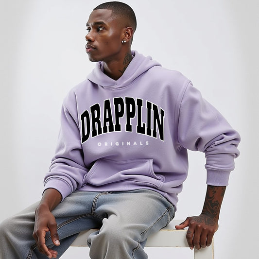 Drapplin Originals Premium Unisex Lavender Oversized Hoodie