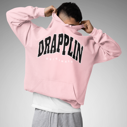 Drapplin Originals Premium Unisex Baby Pink Oversized Hoodie