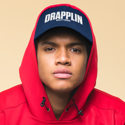 Unisex Drapplin Premium Navy Blue Baseball Cap