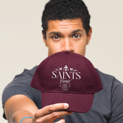 Unisex Saints Premium Maroon Baseball Cap