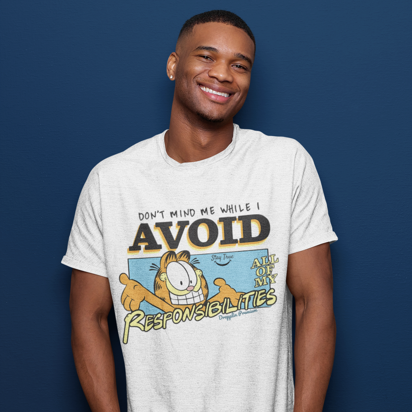 Responsibilities Unisex White Crew Neck Graphic Printed T-shirt