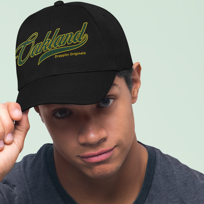 Unisex Oakland Premium Black Baseball Cap