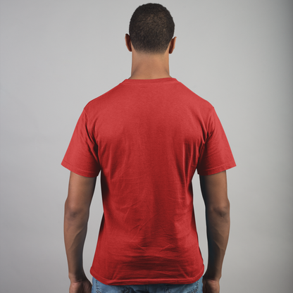 Arizona Red Crew Neck Graphic Printed T-shirt