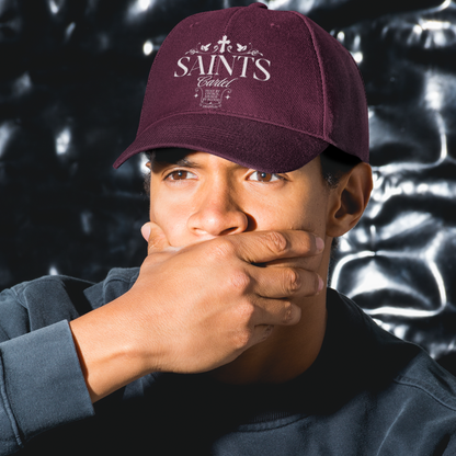 Unisex Saints Premium Maroon Baseball Cap