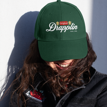 Unisex Drapplin Original Premium Green Printed Baseball Cap