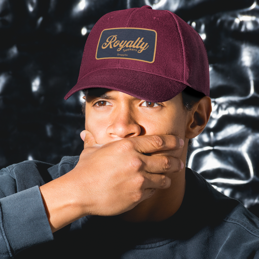 Unisex Royalty Premium Maroon Baseball Cap