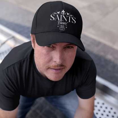 Unisex Saints Premium Black Baseball Cap