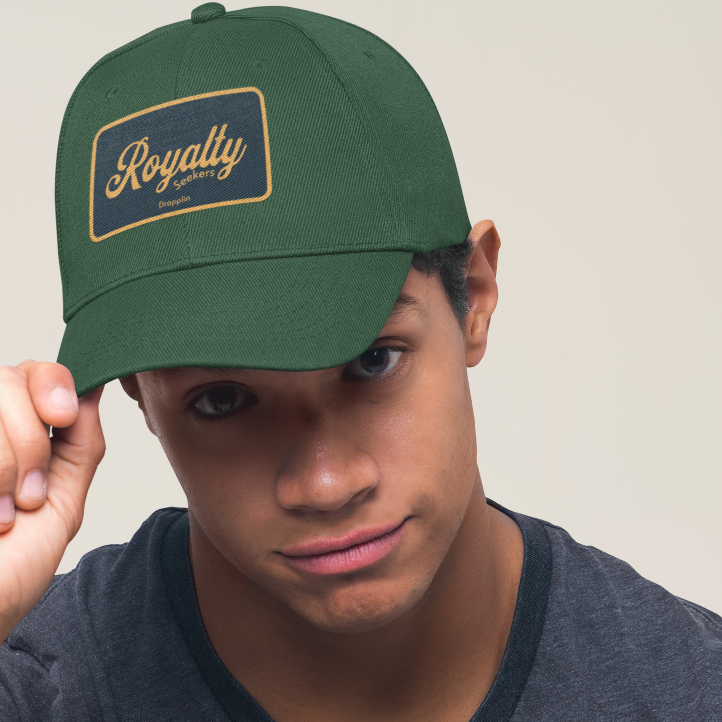 Unisex Royalty Premium Green Baseball Cap