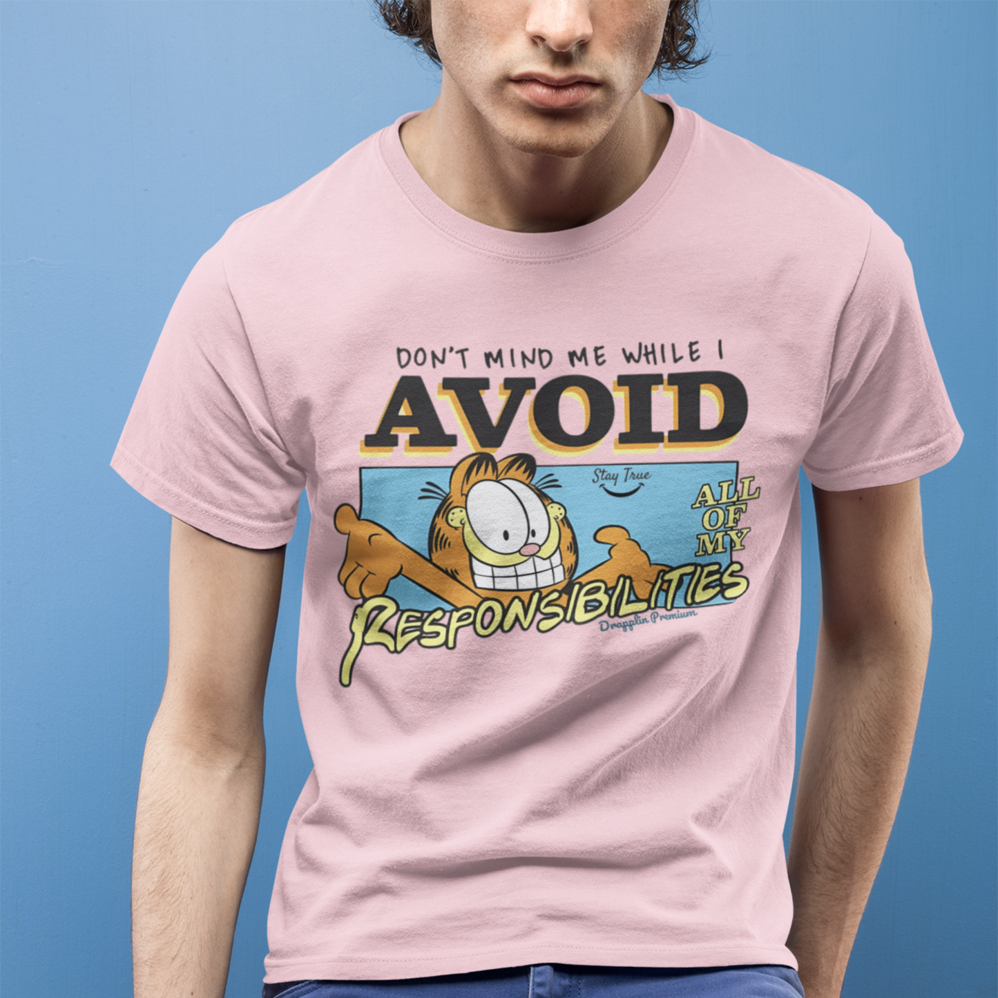 Responsibilities Unisex Baby Pink Crew Neck Graphic Printed T-shirt