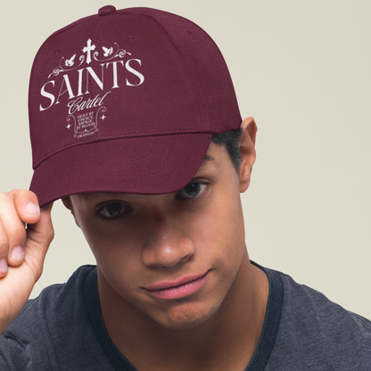 Unisex Saints Premium Maroon Baseball Cap