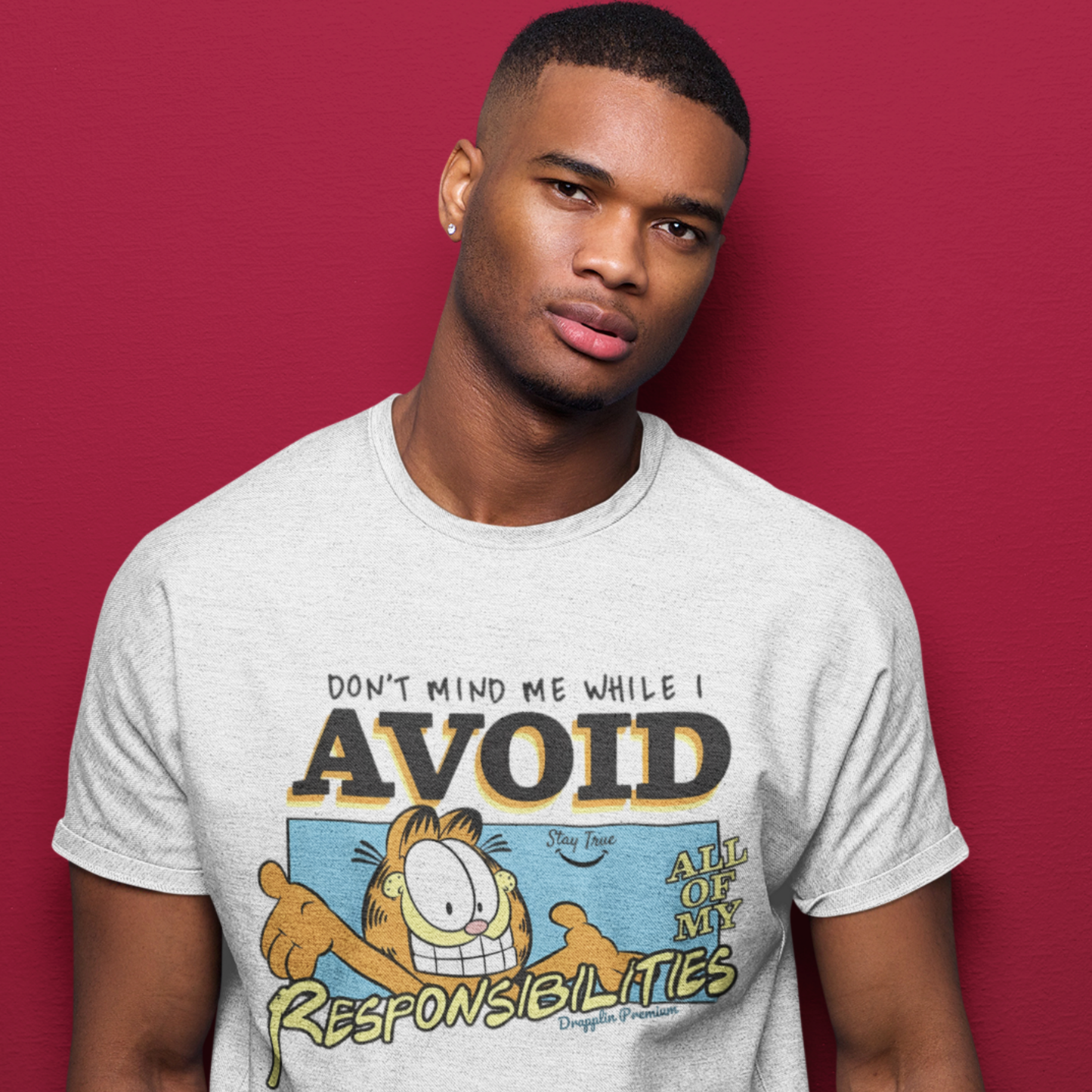 Responsibilities Unisex White Crew Neck Graphic Printed T-shirt