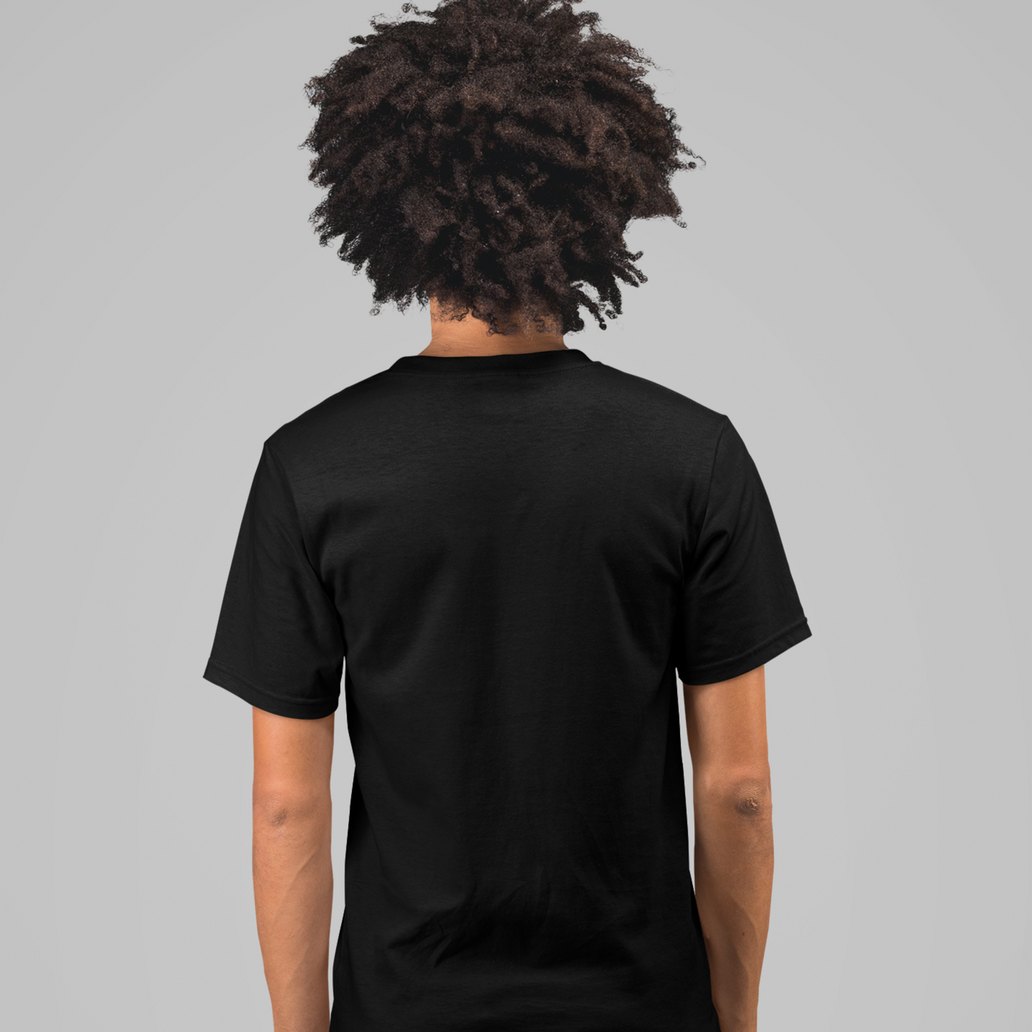 Yuck Fou Black Crew Neck Graphic Printed T-shirt