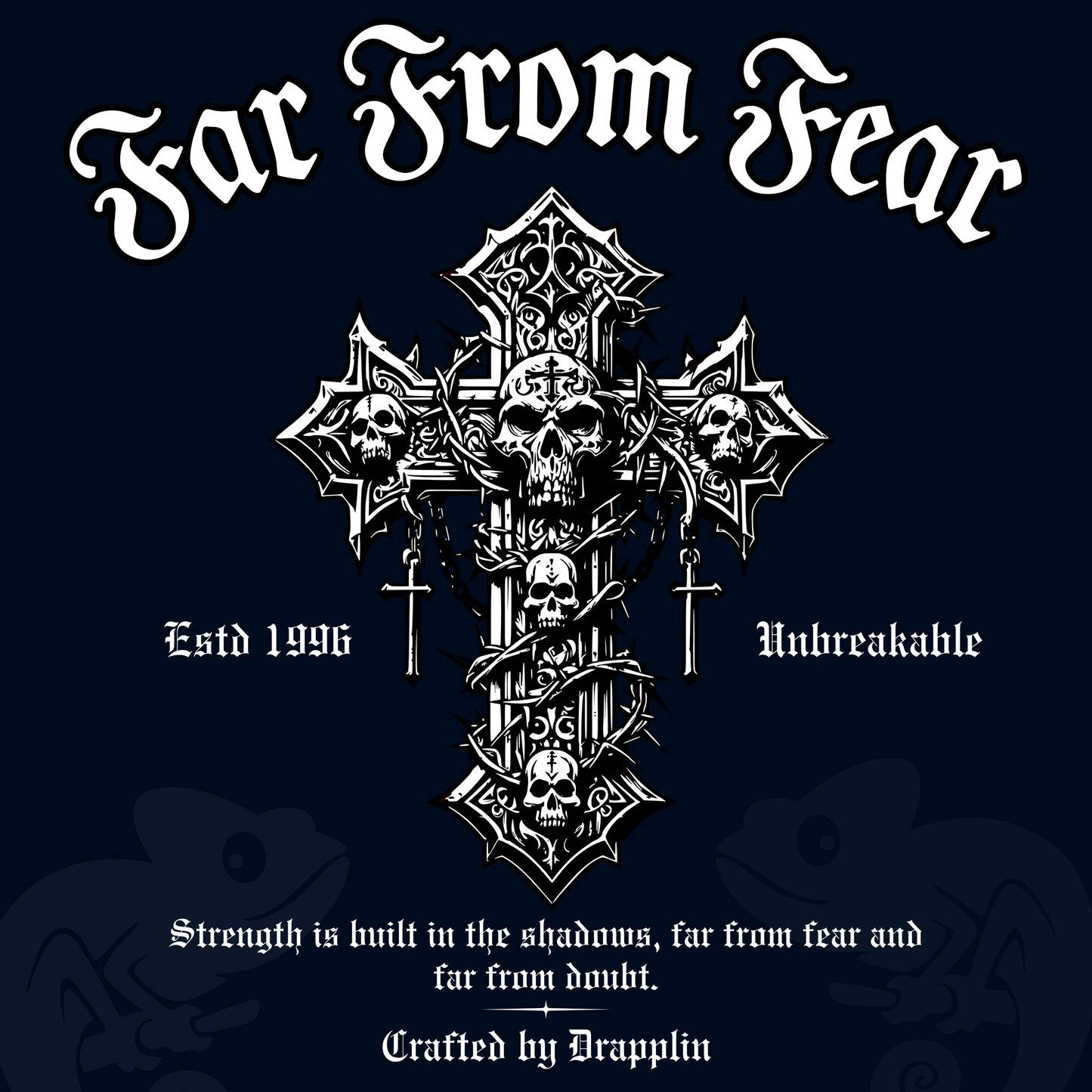 Fear Heavyweight Premium Oversized Printed Hoodie