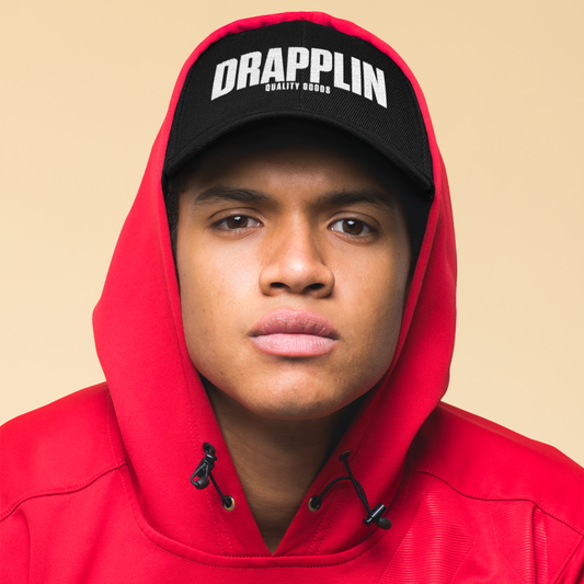 Unisex Drapplin Premium Black Baseball Cap