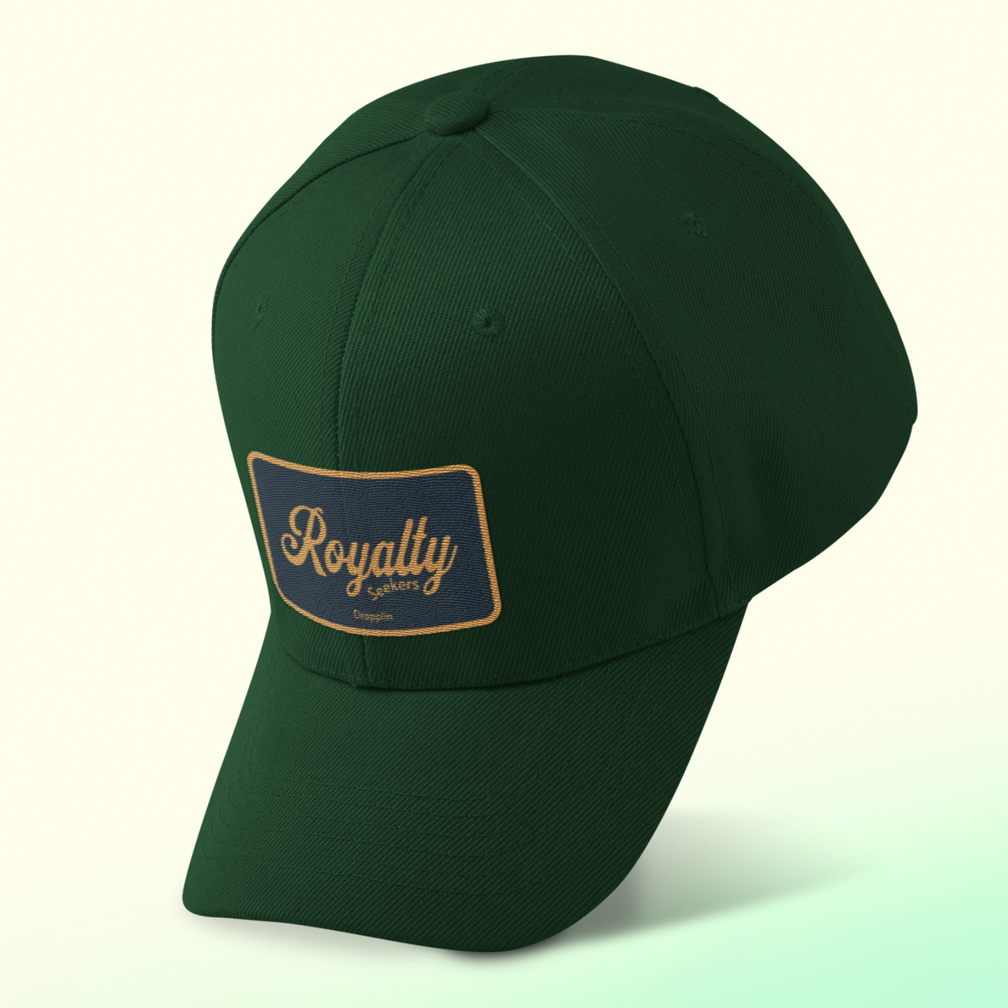 Unisex Royalty Premium Green Baseball Cap