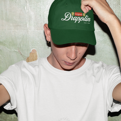 Unisex Drapplin Original Premium Green Printed Baseball Cap