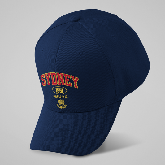 Unisex Sydney Premium Navy Blue Baseball Cap