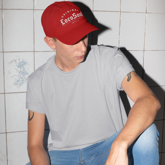 Unisex Locosoul Premium Red Baseball Cap