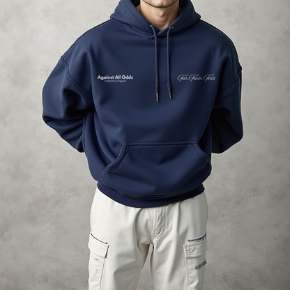 Fear Heavyweight Premium Oversized Printed Hoodie