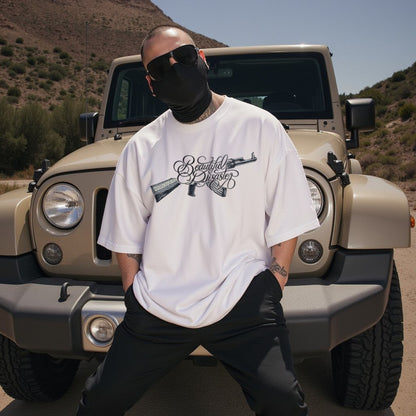 Sinners White Premium Oversized T-shirt